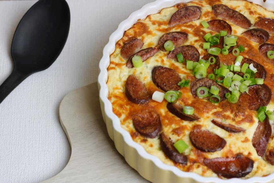 Blumenkohl-Cabanossi-Auflauf – Durch Marc und Knochen